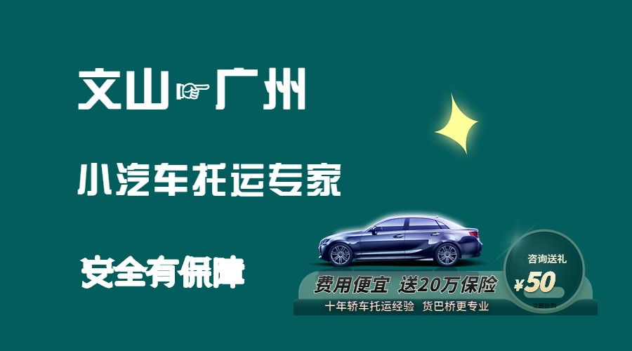 文山到廣州轎車托運(yùn)